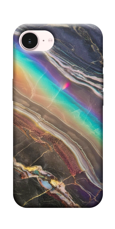 Чехол Радужный мрамор для iPhone 17e