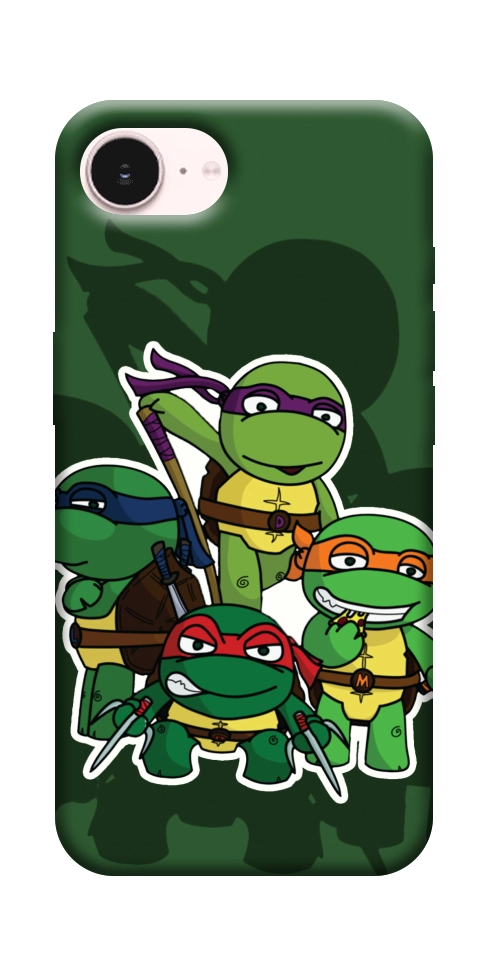 Чехол Green turtles для iPhone 17e