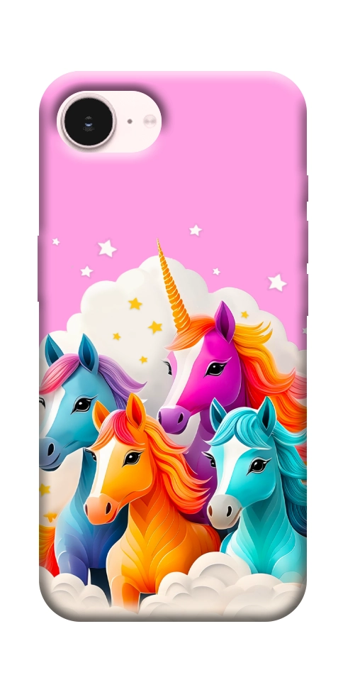 Чехол Пони в облаках для iPhone 17e