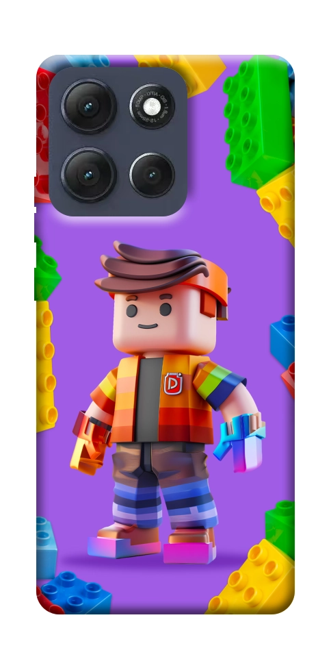 Чехол Colorful constructor для Motorola Moto G86 5G
