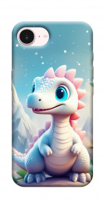 Чехол Белый дракоша для iPhone 17e