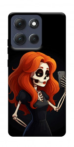 Чехол Селфи-скелет для Motorola Moto G86 5G