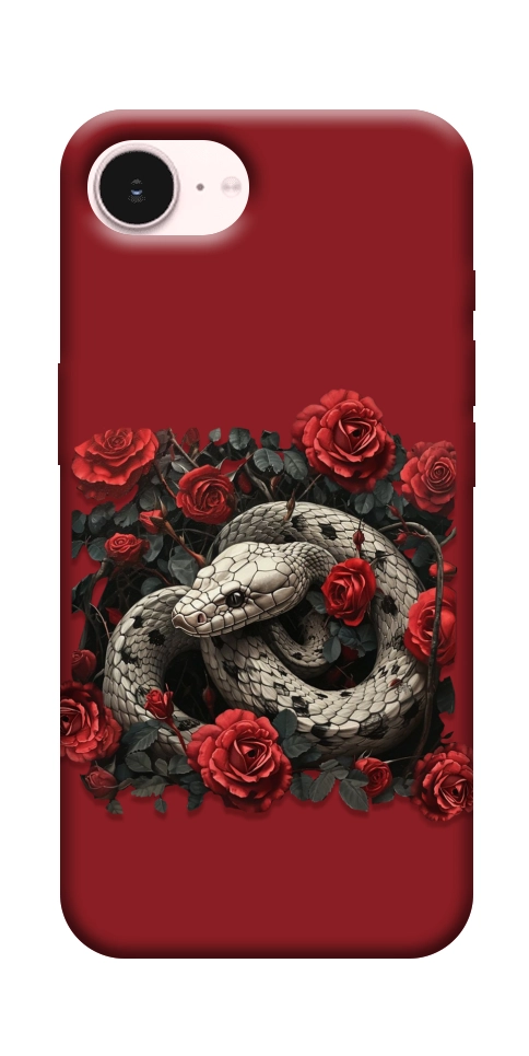 Чехол Roses snake для iPhone 17e