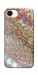 Чехол Gold snake skin для iPhone 17e