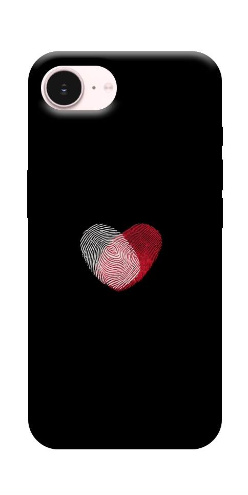 Чехол Fingerprint heart для iPhone 17e