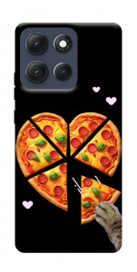 Чехол Pizza Love Cat для Motorola Moto G86 5G