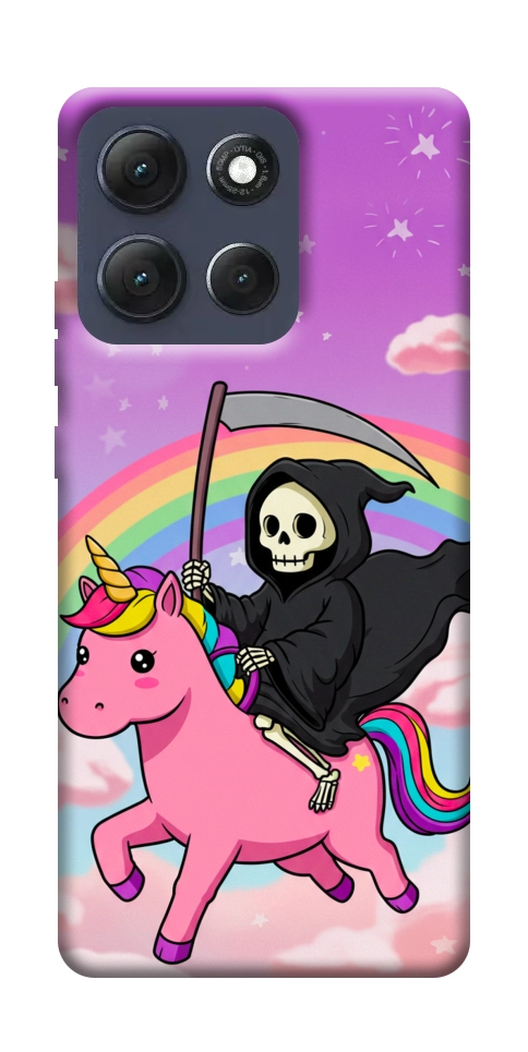 Чехол Grim reaper corn для Motorola Moto G86 5G