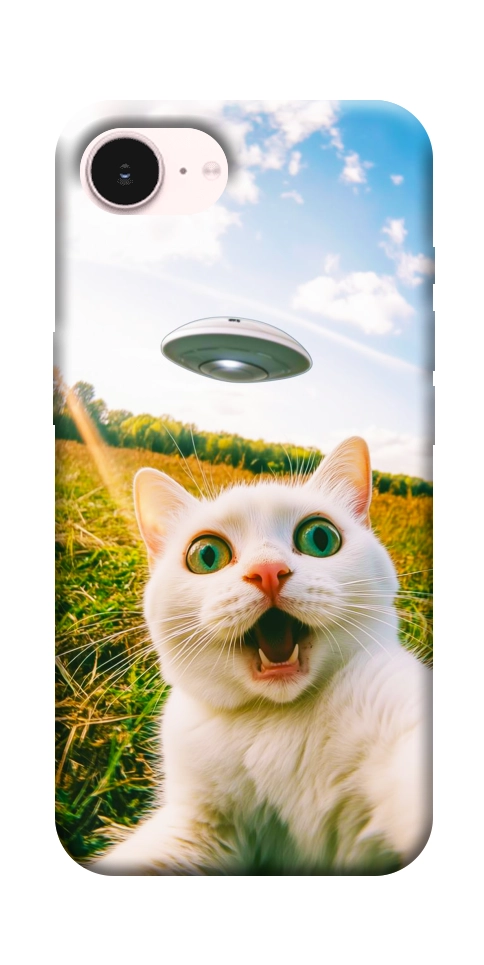 Чехол Ufo cat для iPhone 17e