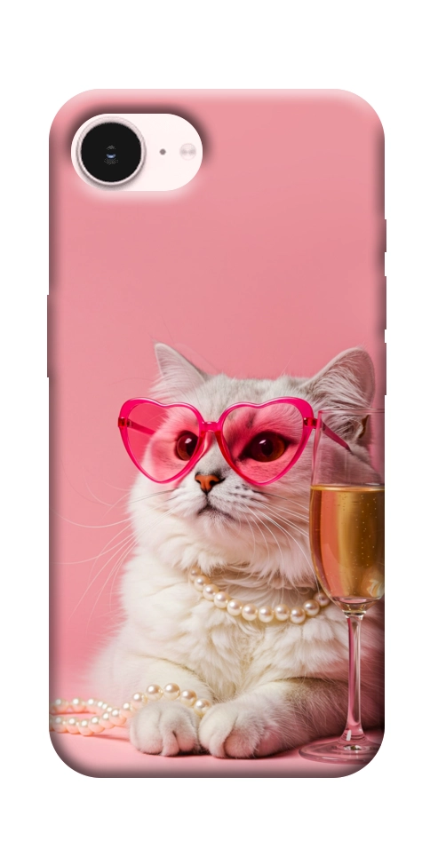Чехол Pinky cat для iPhone 17e