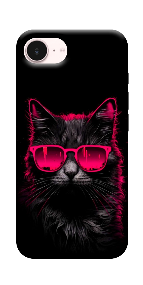 Чехол Cyberpunk cat для iPhone 17e