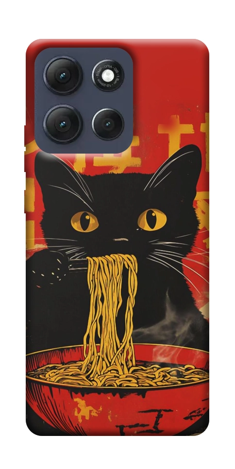 Чехол Cat noodles для Motorola Moto G86 5G