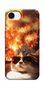Чехол Cat explosion для iPhone 17e
