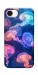 Чехол Neon jellyfishes для iPhone 17e
