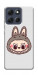 Чехол Labubu grey для Motorola Moto G86 5G