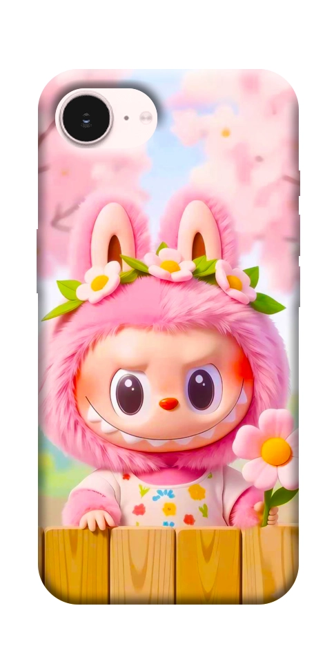 Чехол Labubu flower для iPhone 17e