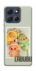 Чехол Trio labubu для Motorola Moto G86 5G