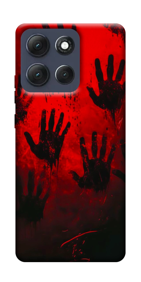 Чехол Bloody hands для Motorola Moto G86 5G
