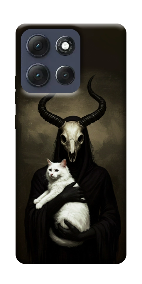 Чехол Creature with cat для Motorola Moto G86 5G