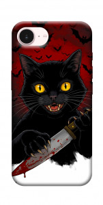 Чехол Horror lucky cat для iPhone 17e