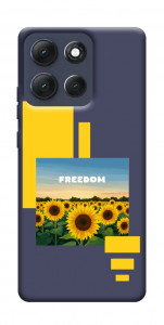 Чехол Квітуча свобода для Motorola Moto G86 5G