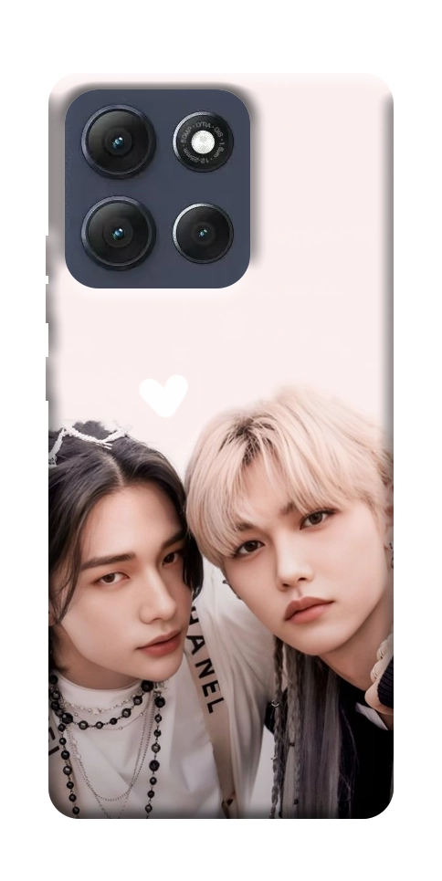 Чехол Hyunjin and Felix для Motorola Moto G86 5G