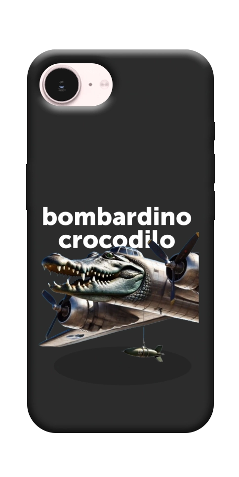 Чехол Bombardino Crocodilo volante для iPhone 17e
