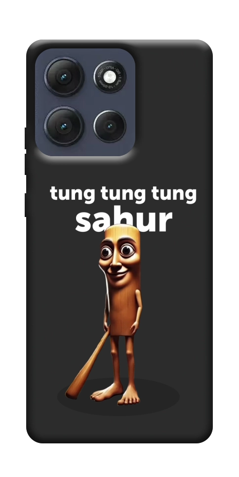 Чехол Tung Tung Tung Sahur Tamburo для Motorola Moto G86 5G