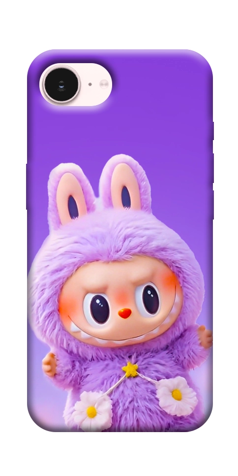 Чехол Labubu purple для iPhone 17e