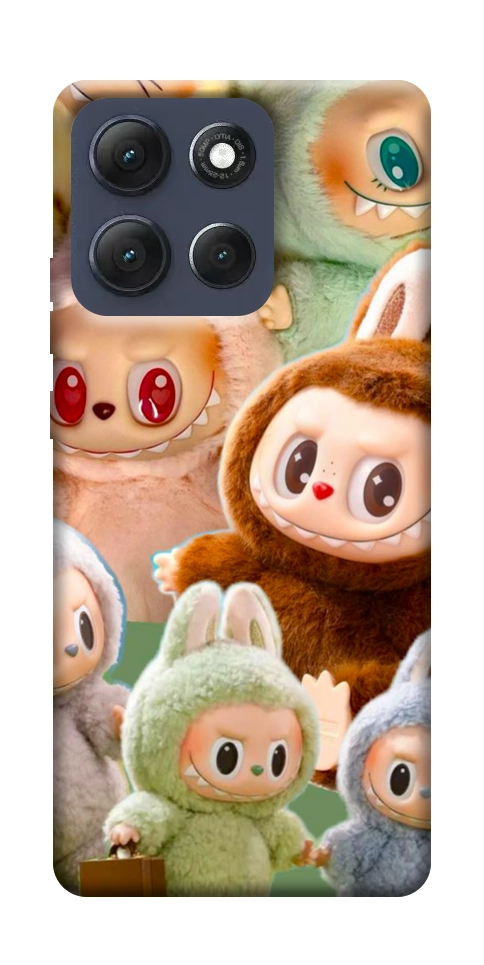 Чехол Labubu smile для Motorola Moto G86 5G