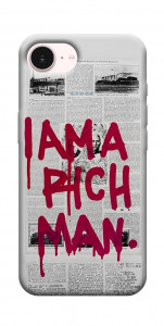 Чехол Mom I am a rich man для iPhone 17e