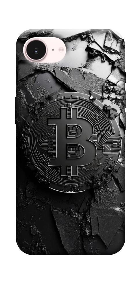 Чехол Dark bitcoin для iPhone 17e