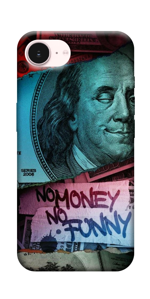 Чехол No money no funny для iPhone 17e