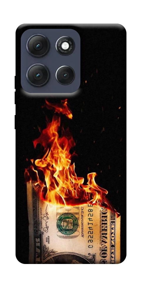 Чехол Money burn для Motorola Moto G86 5G