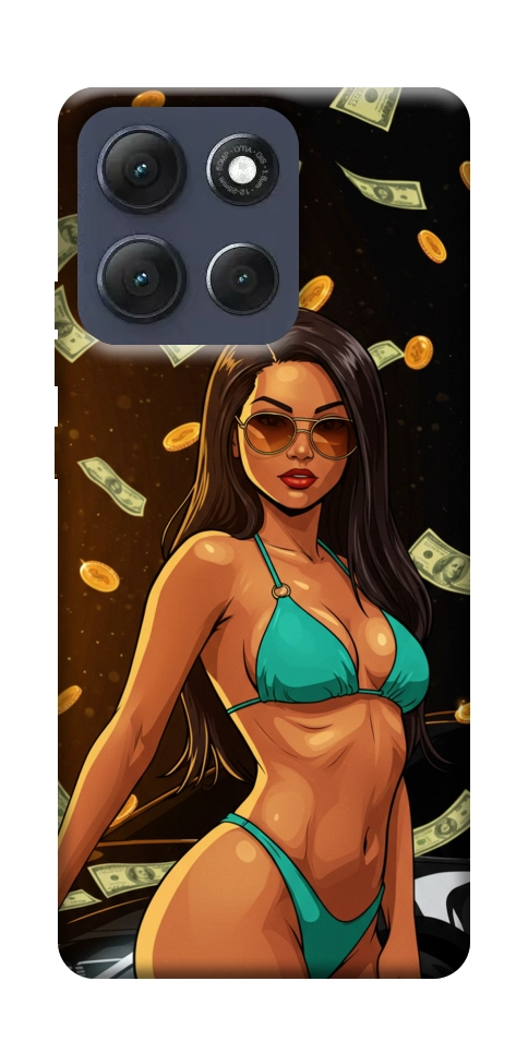 Чехол Money girl для Motorola Moto G86 5G