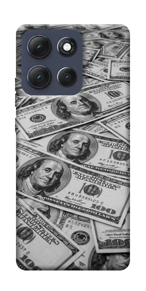 Чехол Dollars background для Motorola Moto G86 5G