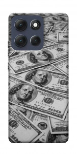 Чехол Dollars background для Motorola Moto G86 5G
