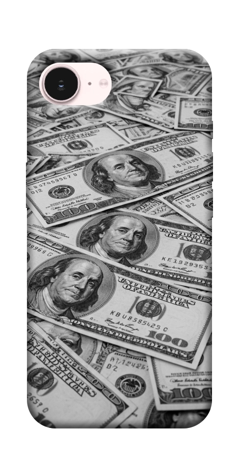 Чехол Dollars background для iPhone 17e