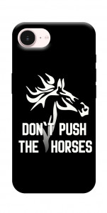 Чехол Dont push the horses для iPhone 17e