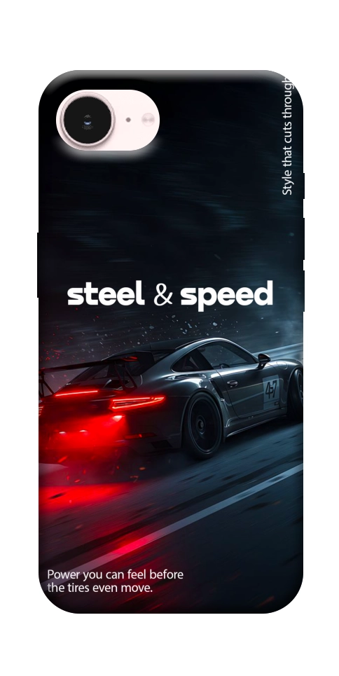 Чехол Black and red care для iPhone 17e