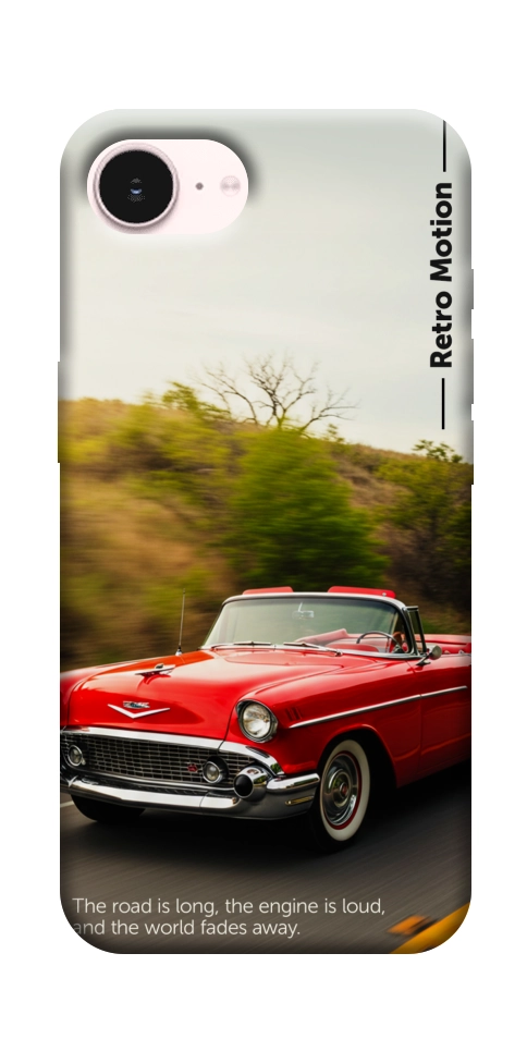 Чехол Retro auto для iPhone 17e