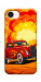 Чехол Retro comics car для iPhone 17e