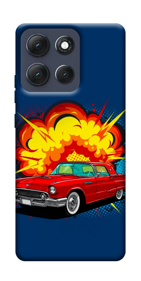 Чехол Retro explosion для Motorola Moto G86 5G