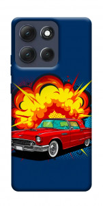 Чехол Retro explosion для Motorola Moto G86 5G