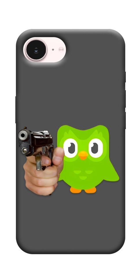 Чехол Duolingo meme для iPhone 17e