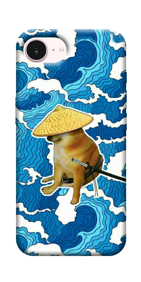 Чехол Sad dog samurai для iPhone 17e