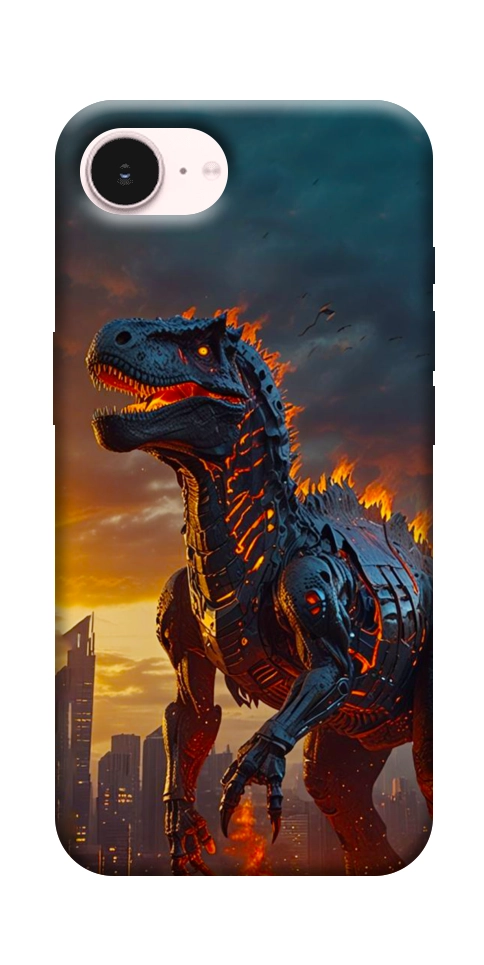 Чехол Fire dino для iPhone 17e