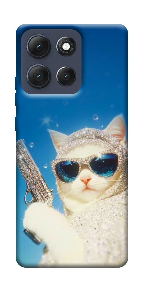 Чехол Diamond kitty для Motorola Moto G86 5G