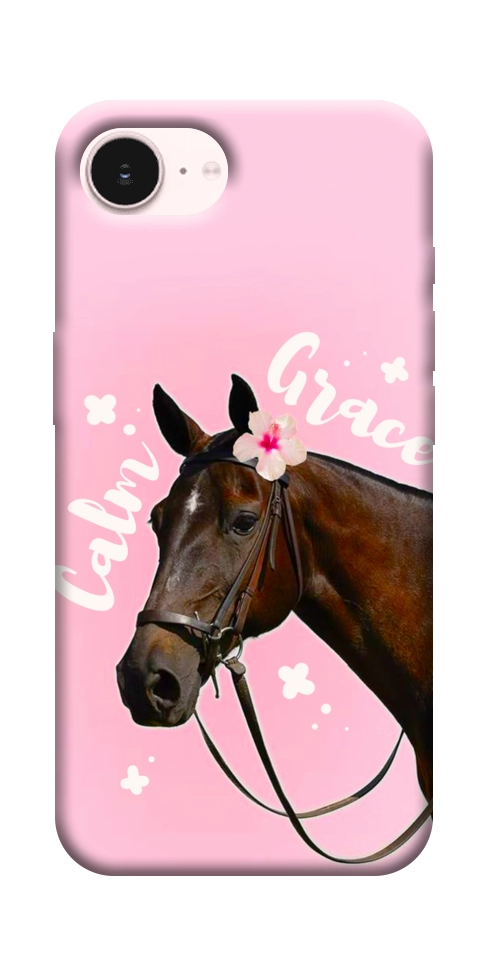 Чехол Horse with flower для iPhone 17e