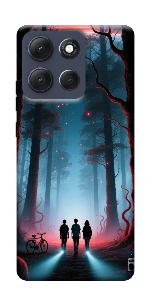 Чехол Kids in the forest для Motorola Moto G86 5G