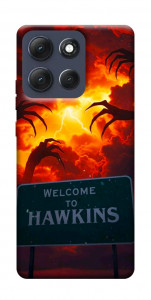 Чехол Welcome to hawkins для Motorola Moto G86 5G